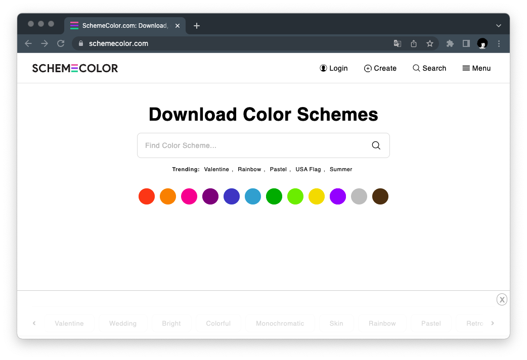 https://www.schemecolor.com/